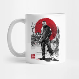 Jason in Japan sumi-e Mug